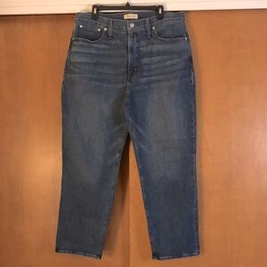 Madewell Women's Straight Leg Jeans - Blue